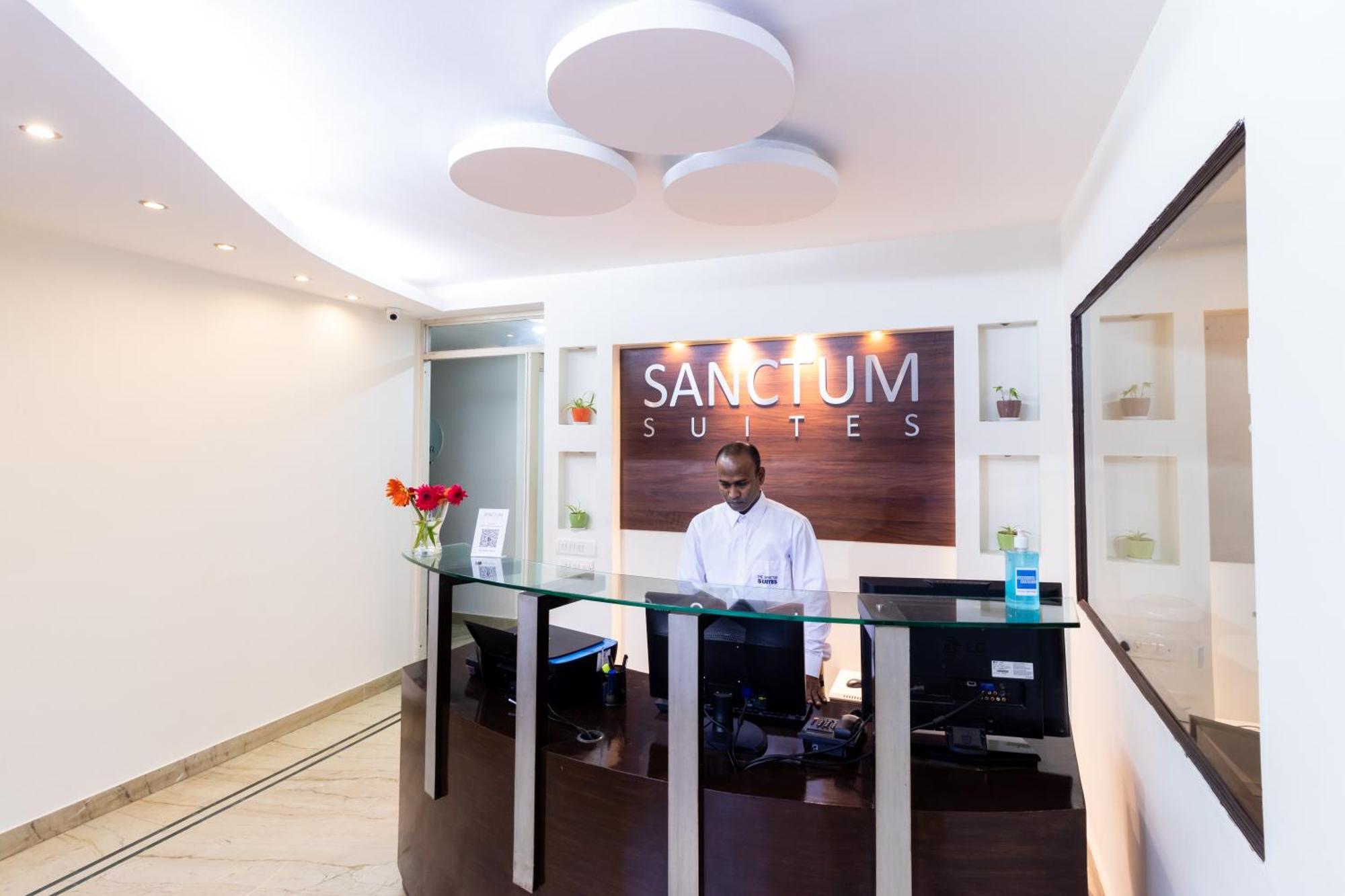 Sanctum Suites Domlur Бангалор Екстериор снимка